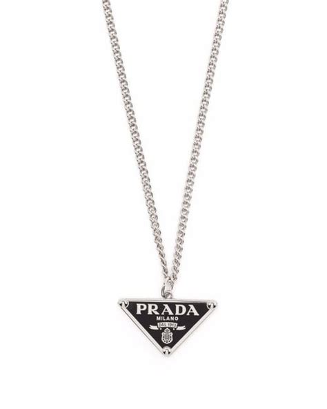 prada necklace pendant|prada necklace for boys.